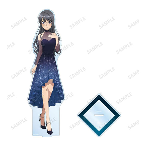 『青春ブタ野郎はおでかけシスターの夢を見ない』描き下ろしイラスト 桜島麻衣 星空ドレスver. 特大アクリルスタンド【202509再販】